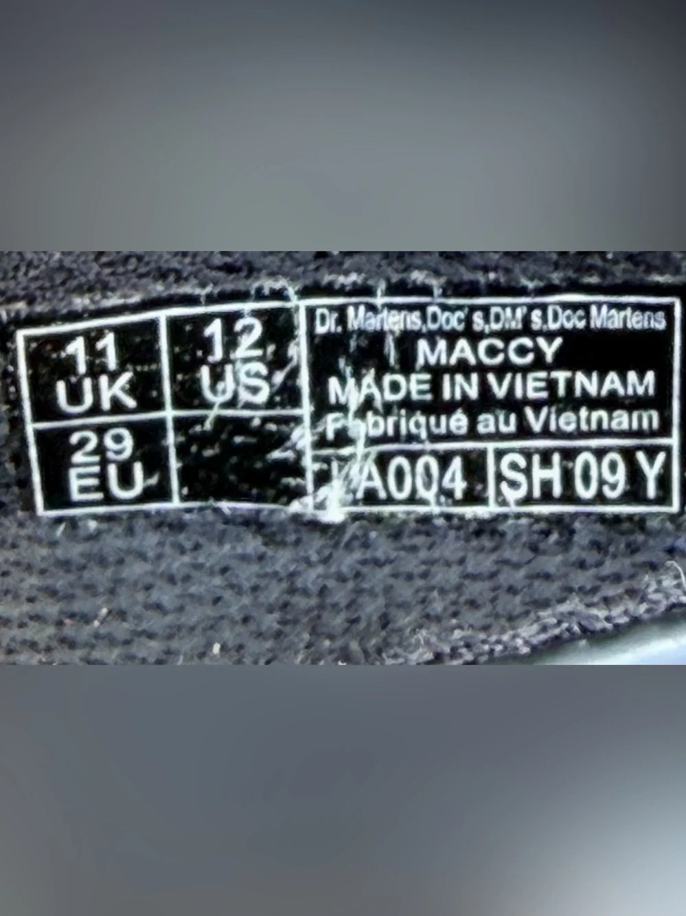 Dr. Martens Girls Black Patent Mary Jane Shoes with Strap